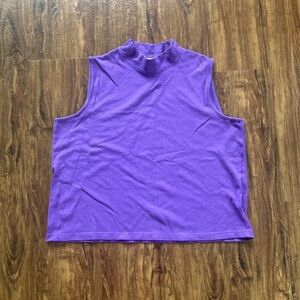 Christopher & Banks Vibrant Purple Tank Top
